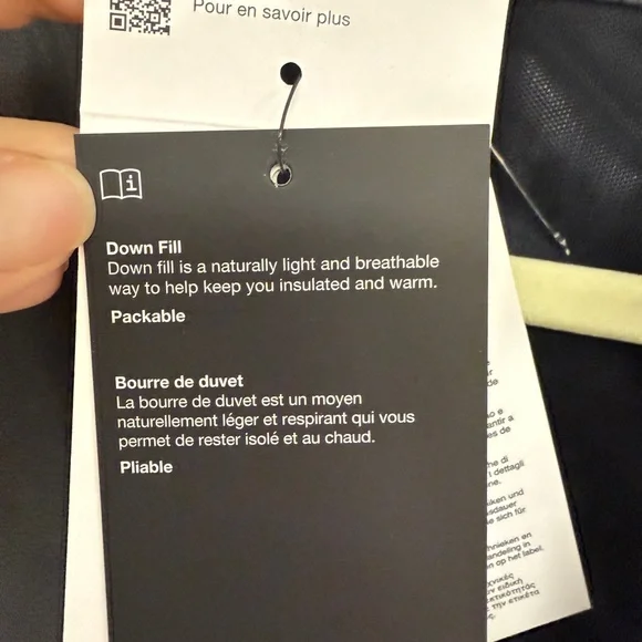 Nike NWT Storm-fit ADV down full running Packable Women's Black Jacket sz M - Picture 6 of 9